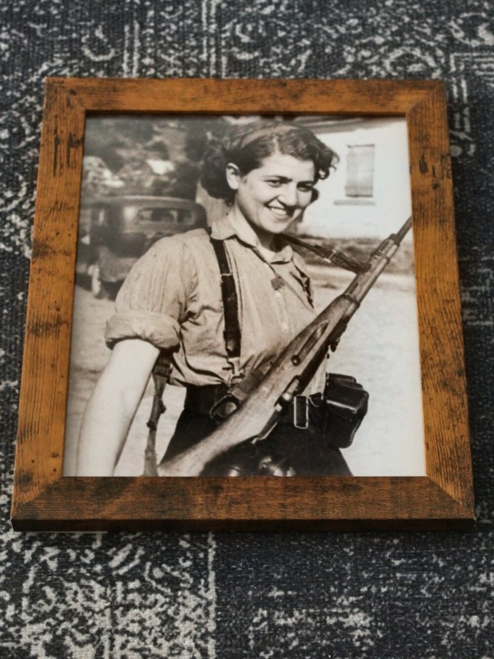 Sara Ginaite WW2 Jewish Partisan Photo Print 8x10 Vintage WWII Wall Decor Art